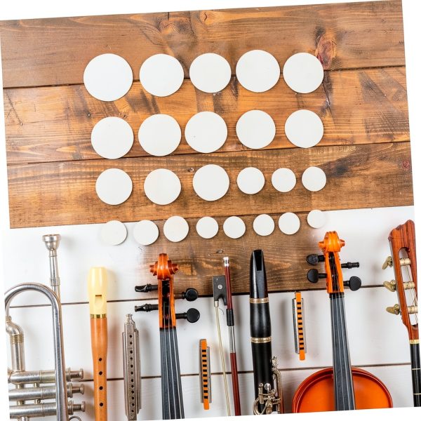 Bassoon Open Hole Pads MusicGear Synthetic White-6