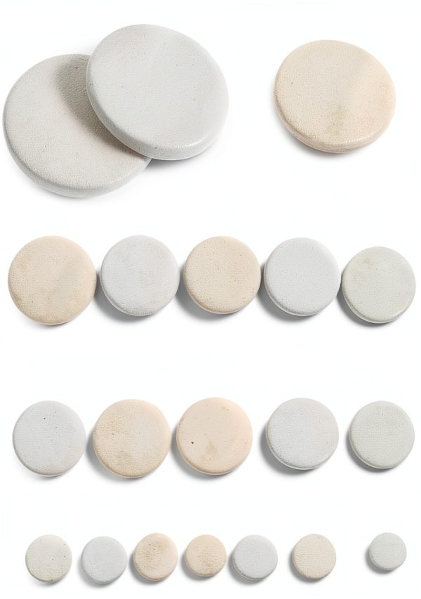 Bassoon Pads White Synthetic Material-6