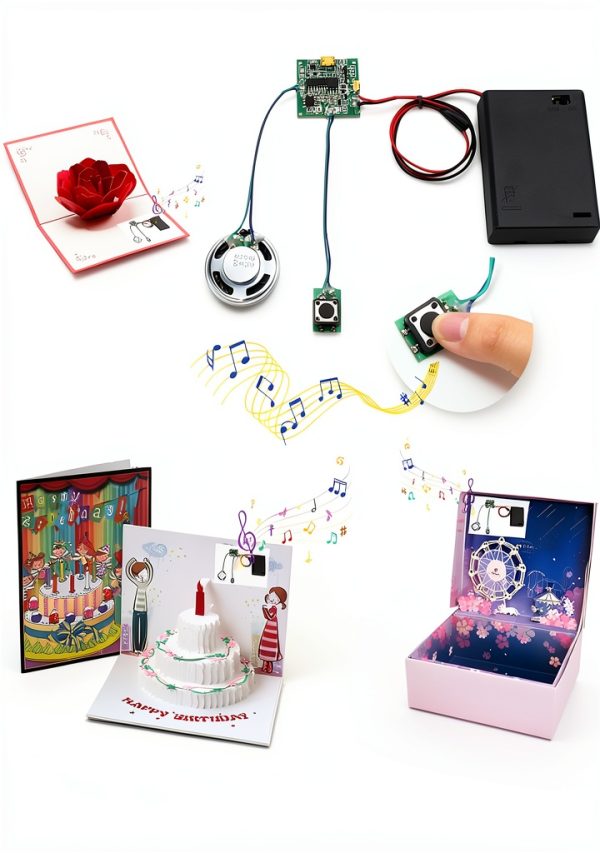 Recordable Sound Module DIYmall USB Horn Button-6