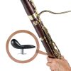 Bassoon Hand Rest MusicGear Silver Wrist Support-5