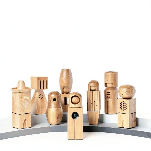 Teenage Engineering Choir Bluetooth Wooden Dolls-1