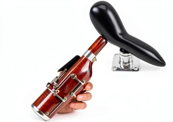 Bassoon Hand Rest MusicGear Silver Wrist Support-1