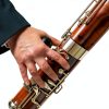 Bassoon Hand Rest MusicGear Silver Wrist Support-3