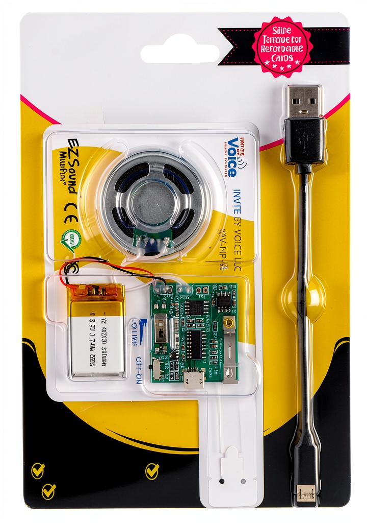 Sound Module for Greeting Cards