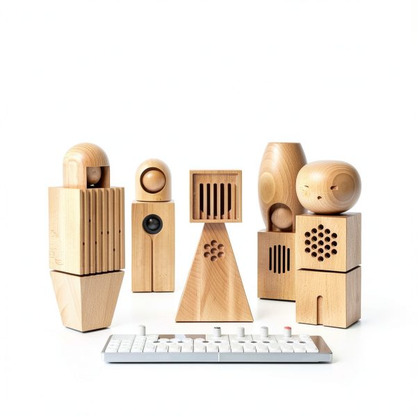 Teenage Engineering Choir Bluetooth Wooden Dolls-3
