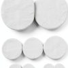 Bassoon Sound Hole Pads White Synthetic Material-0