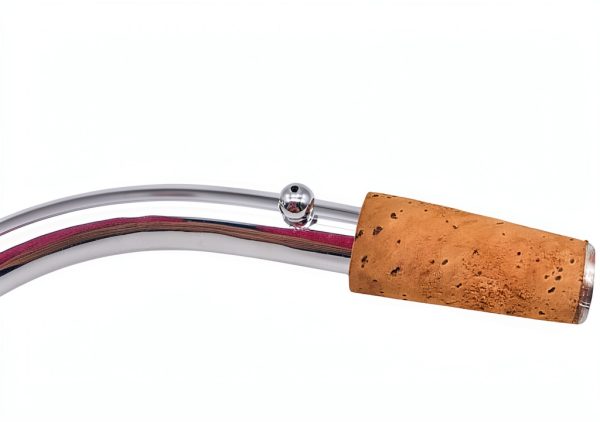 Silver Oon Crook Short Tube 20.7cm Bassoon-6