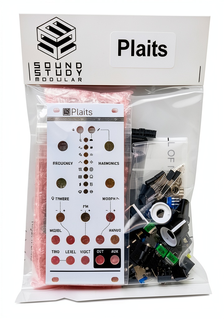 Plaits Kit installed in a Eurorack case