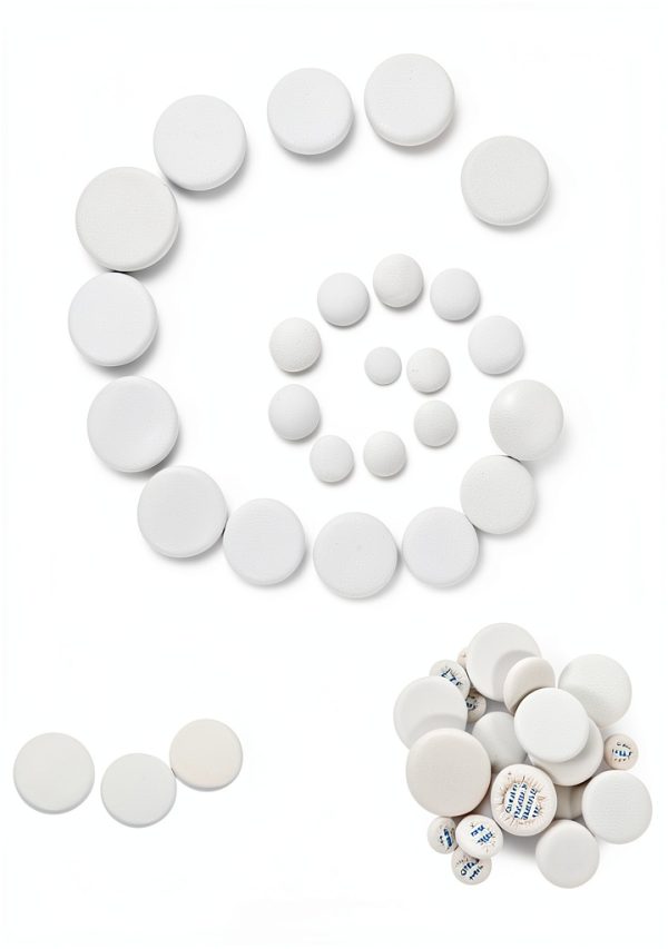 Bassoon Pads White Synthetic Material-8