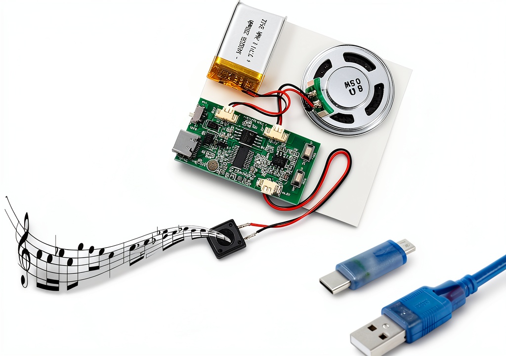 ALMOCN USB Charging Recording Module