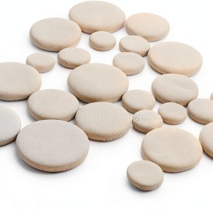 Bassoon Open Hole Pads MusicGear Synthetic White-0