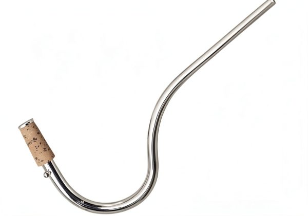 Silver Oon Crook Short Tube 20.7cm Bassoon-7