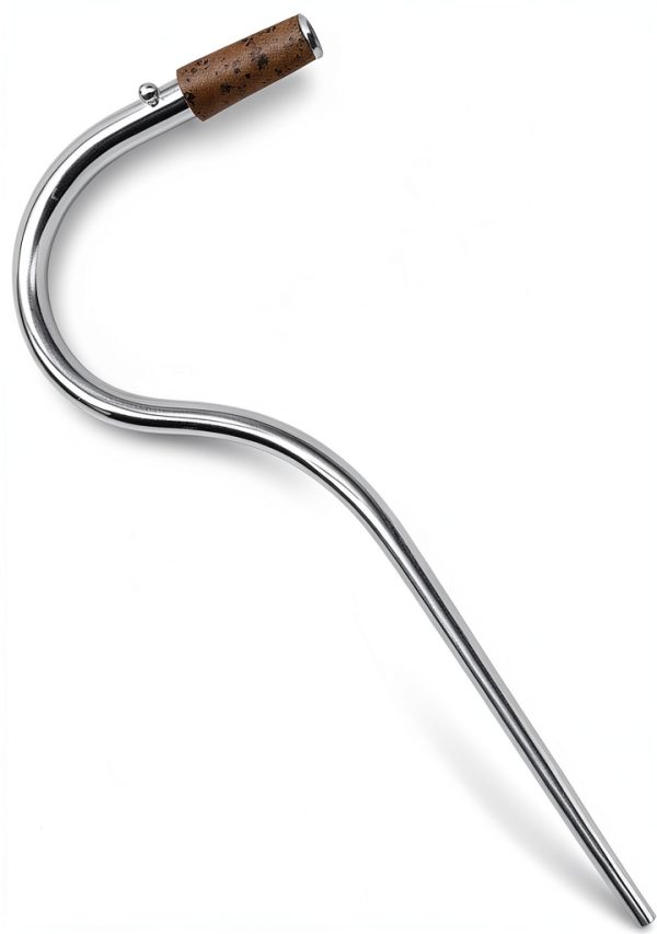 Silver Oon Crook Short Tube 20.7cm Bassoon-0