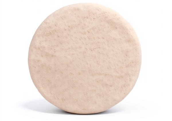 Bassoon Sound Hole Pads White Synthetic Material-1