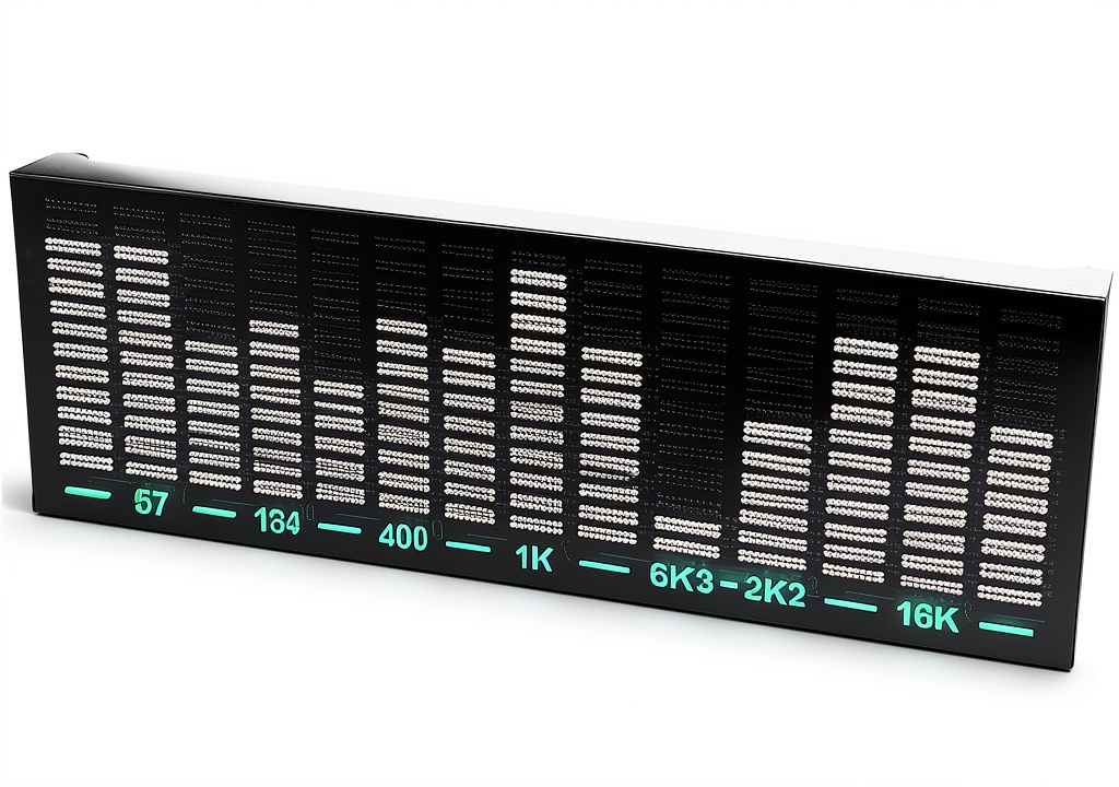 GODIYMODULES Sound Module LED Panel on a wooden desk