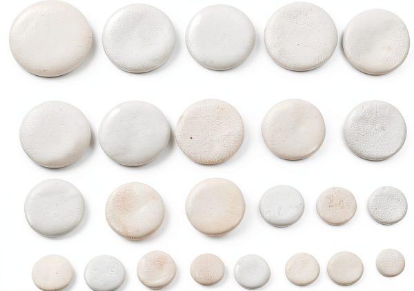 Bassoon Sound Hole Pad Synthetic White Model 37JE-0