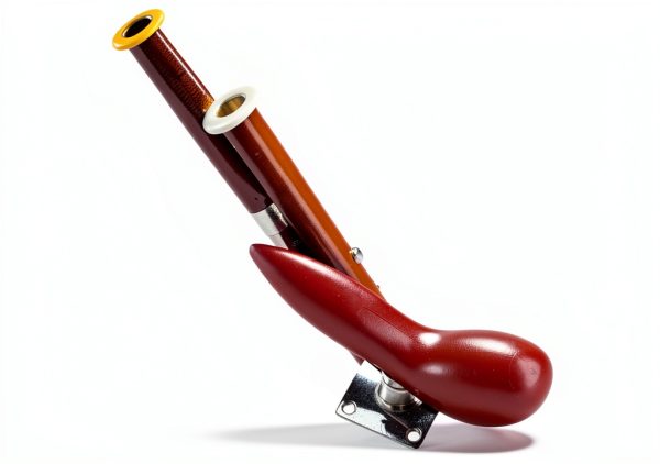 Bassoon Hand Rest by Pavo - Red ABS Metal Bracket-5