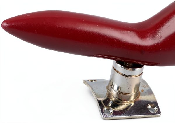 Bassoon Hand Rest by Pavo - Red ABS Metal Bracket-8
