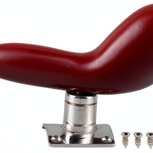 Bassoon Hand Rest by Pavo - Red ABS Metal Bracket-0