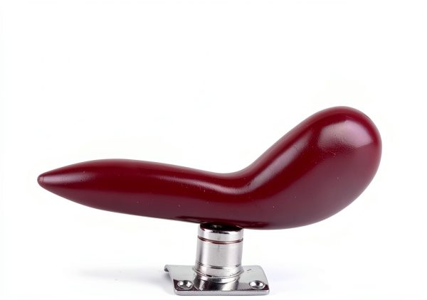Bassoon Hand Rest by Pavo - Red ABS Metal Bracket-4