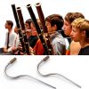 Silver-plated Oon Mouthpiece Crook for Bassoon Players-1