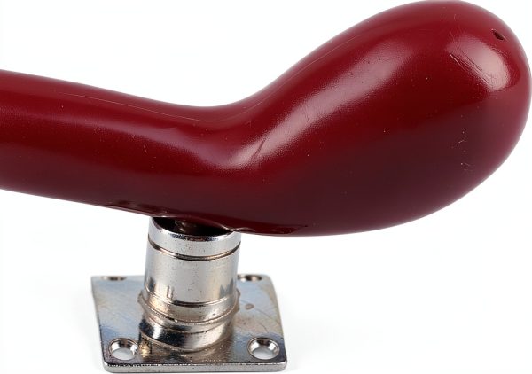 Bassoon Hand Rest by Pavo - Red ABS Metal Bracket-7