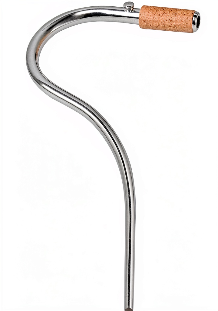 Bassoon nozzle installed on a large pipe bassoon