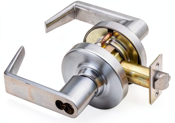 Schlage ND70JD RHO 626 Satin Chrome Cylindrical Lock Rhodes Design-0