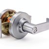 Marks USA 714244 Grade 1 Satin Chrome Bed/Bath Door Lever-0