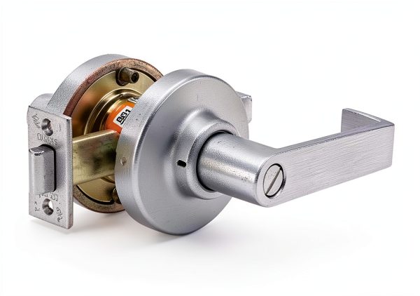 Marks USA 714244 Grade 1 Satin Chrome Bed/Bath Door Lever-0