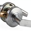 Schlage ND70JD RHO 626 Satin Chrome Cylindrical Lock Rhodes Design-2