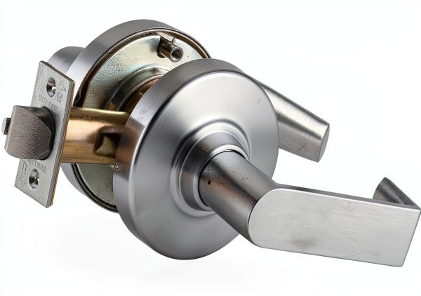 Schlage ND70JD RHO 626 Satin Chrome Cylindrical Lock Rhodes Design-2