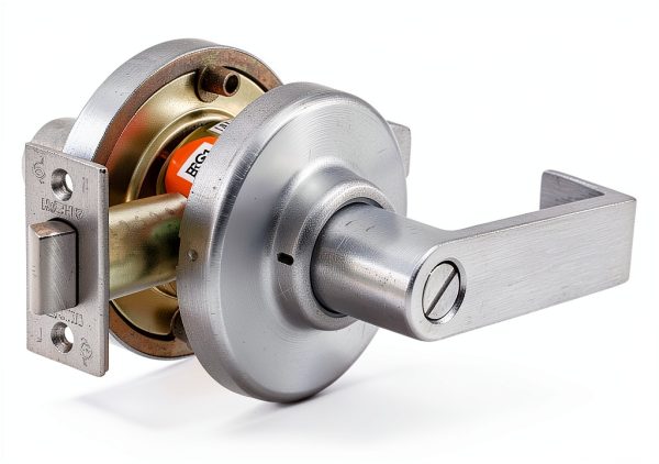 Marks USA 714244 Grade 1 Satin Chrome Bed/Bath Door Lever-1